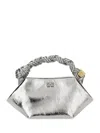 Ganni Mini Bou Metallic Top Handle Bag