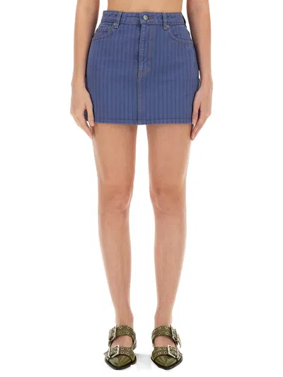 GANNI GANNI WOMEN MINI SKIRT