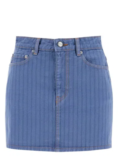 GANNI WOMEN'S MINI SKIRT
