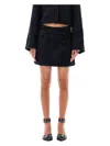 Ganni Skirts Black In Black