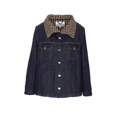 GANNI GANNI WOMEN NEPPY DENIM JACKET