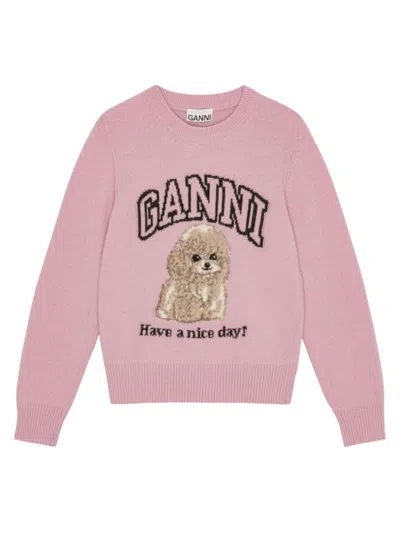 GANNI GANNI WOMEN POODLE SWEATER