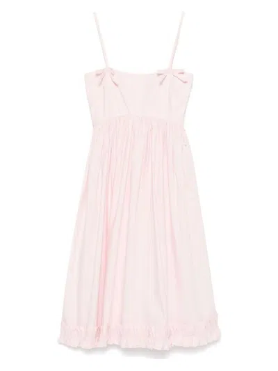 GANNI WOMEN'S POPLIN DRESS