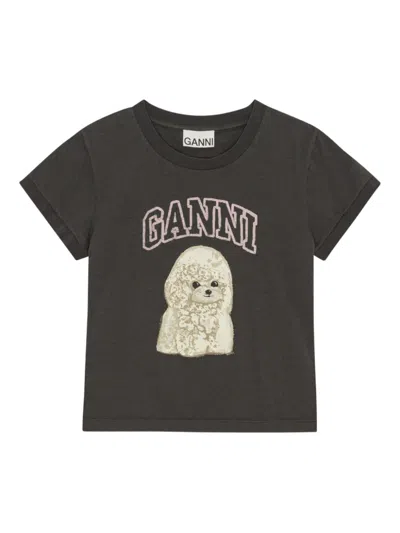 GANNI GANNI WOMEN PRINTED T-SHIRT
