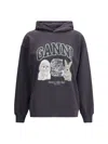 Ganni Hoodie With Logo Print