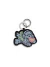 Ganni Women Puppy Keychain In Multi