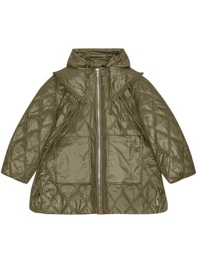 GANNI GANNI WOMEN QUILTED SHORT JACKET
