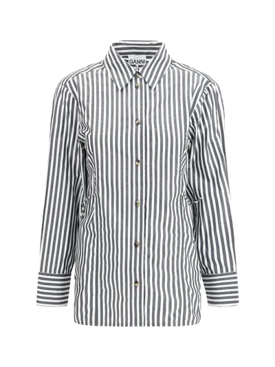 Ganni Shirt In White