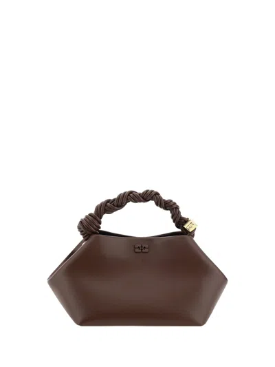 Ganni Women Small Bou Handbag In Brown