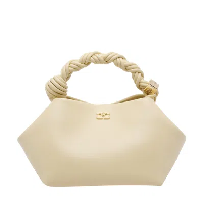 Ganni Women Small Bou Handbag In Neutral