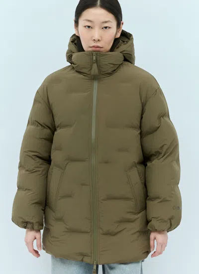 GANNI GANNI WOMEN SOFT PUFFER MIDI JACKET