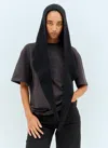 Ganni Women Soft Wool Balaclava In Green