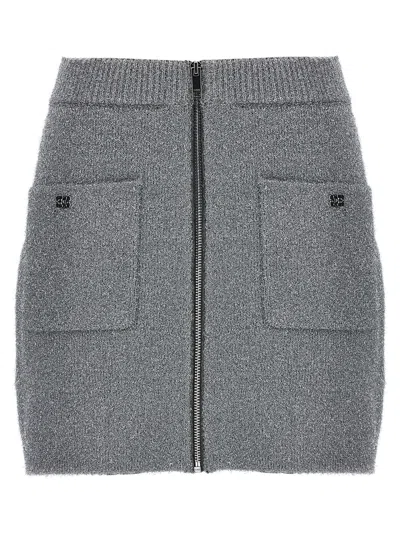 GANNI GANNI WOMEN SPARKLE MINI SKIRT