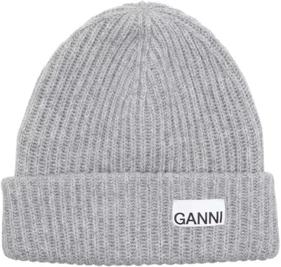 Ganni Women's Structured Rib Beanie, Paloma Melange In Multi