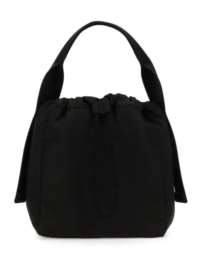 Ganni Women Technical Fabric Bag In Black