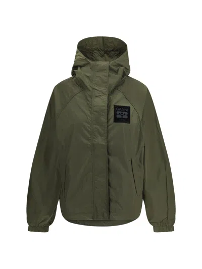 GANNI GANNI WOMEN WATERPROOF JACKET