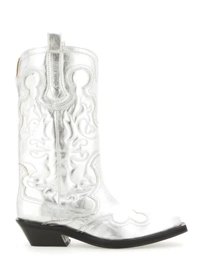GANNI GANNI WOMEN WESTERN BOOT