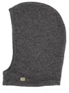 Ganni Women Wool Balaclava In Gray