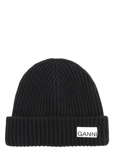 Ganni Women's Wool Beanie Hat
