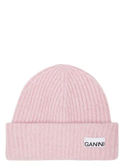 GANNI WOMEN'S WOOL BEANIE HAT
