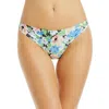 Ganni Women Floral Pattern Bikini Briefs In Multi