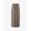 Ganni Maxi Skirt In Multi