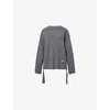 Ganni Sweater Wool Side Ties