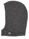 Ganni Women Wool Balaclava In Gray