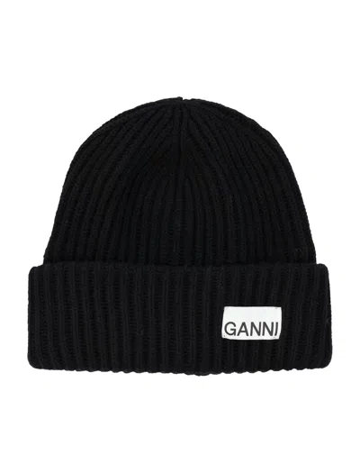 GANNI GANNI WOOL BEANIE