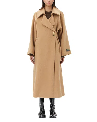 GANNI WOOL BLEND COAT