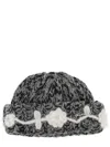Ganni Women Wool Cap In Multi