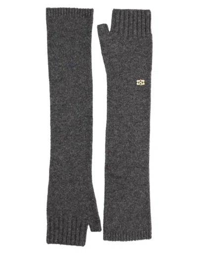 GANNI GANNI WOOL GLOVES
