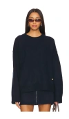 Ganni Wool Sweater In Sky Captain