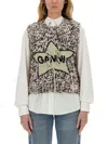 Ganni Woolen Vest With Inl
