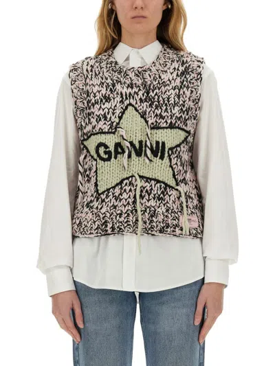 GANNI GANNI WOOL VEST