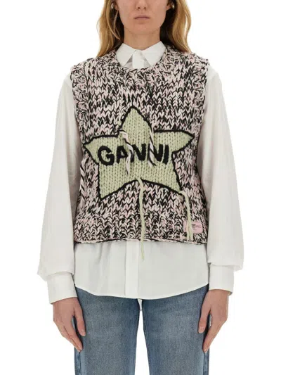 GANNI GANNI WOOL VEST
