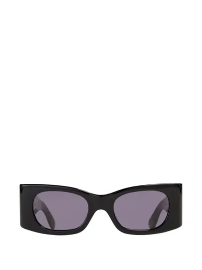 Ganni X Ace & Tate Kayla Sunglasses In Black