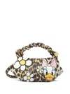 Ganni X Disney Animal-print Tote Bag In Brown