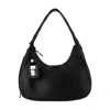 Ganni Women Medium Laces Hobo Bag In Black