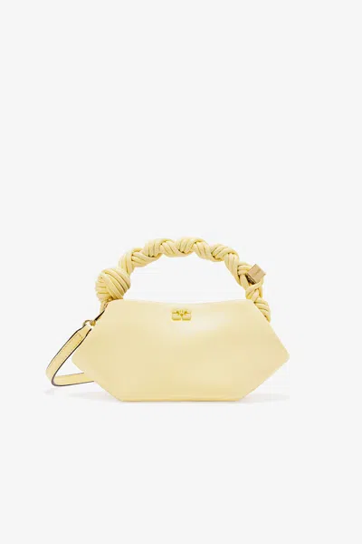 Ganni Borsa Bou Mini In Yellow