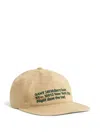Gant 240 Mulberry Street Embroidered Organic-cotton Cap In Neutral