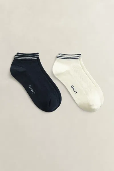 Gant 2-pack Ankle Socks In Multi