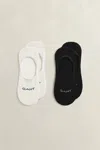Gant 2-pack Invisible Socks In Multi