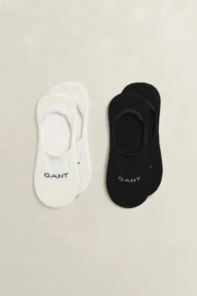 Gant 2-pack Invisible Socks In Multi