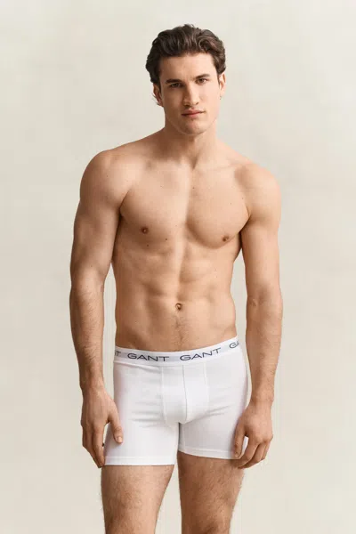 Gant 3-pack Boxer Briefs In White
