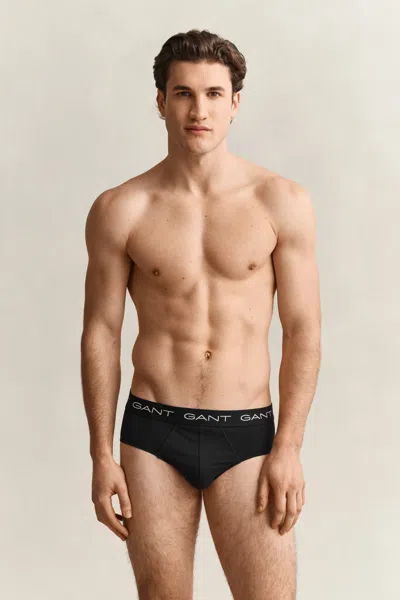 Gant 3-pack Briefs In Black