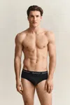 Gant 3-pack Briefs In Black