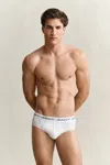 Gant 3-pack Briefs In White