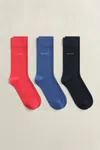 Gant 3-pack Soft Cotton Socks In Multi