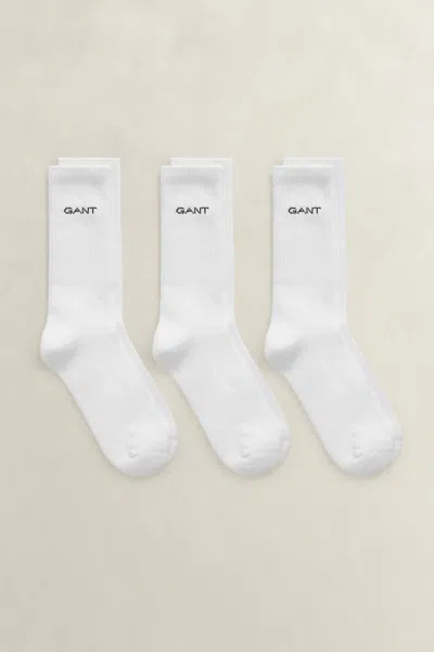 Gant 3-pack Sport Socks In White
